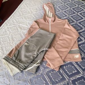New Balance Pink and Gray Women's Tracksuit